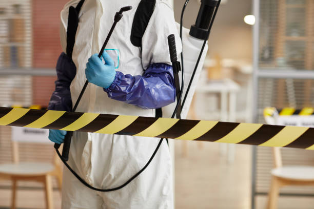 Professional Infectious Disease Decontamination technician working in Milton, WA